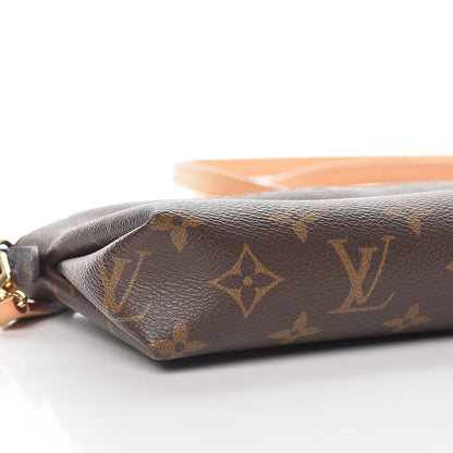 Louis Vuitton Monogram Pallas Clutch Blue Marine 8 of 9
