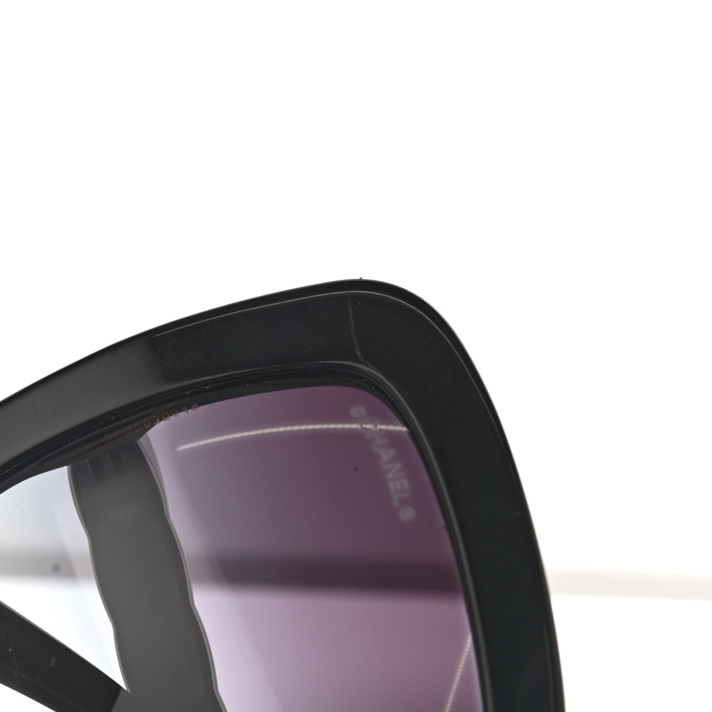 Acetate Spring Butterfly Sunglasses 5370 Black Silver