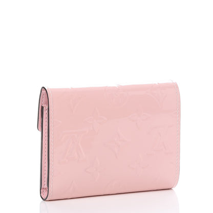 Louis Vuitton Vernis Victorine Wallet Rose Ballerine 3 of 8