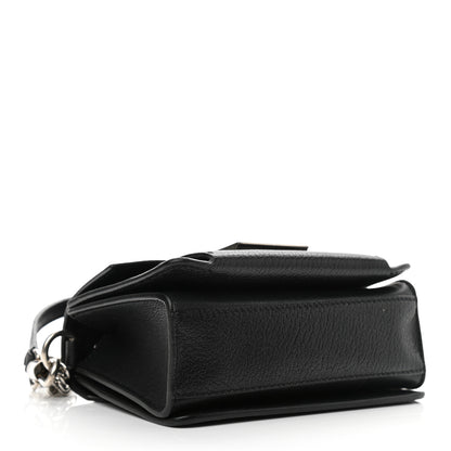 Givenchy Goatskin Mini GV3 Shoulder Bag Black 4 of 9