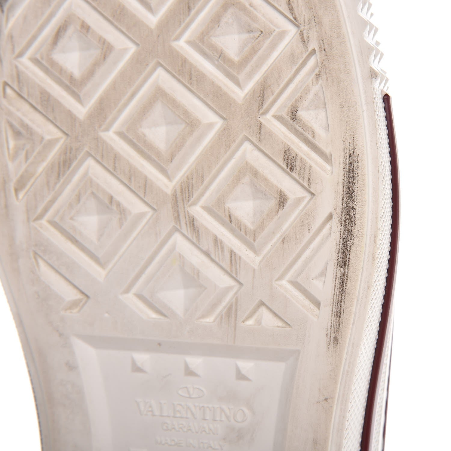 Valentino Garavani Canvas Butterfly Applique Embroidered Low Top Sneakers 40 Military Green 11 of 12
