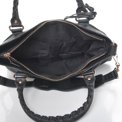 Balenciaga Agneau Giant 12 Rose Gold Hardware First Black 6 of 8