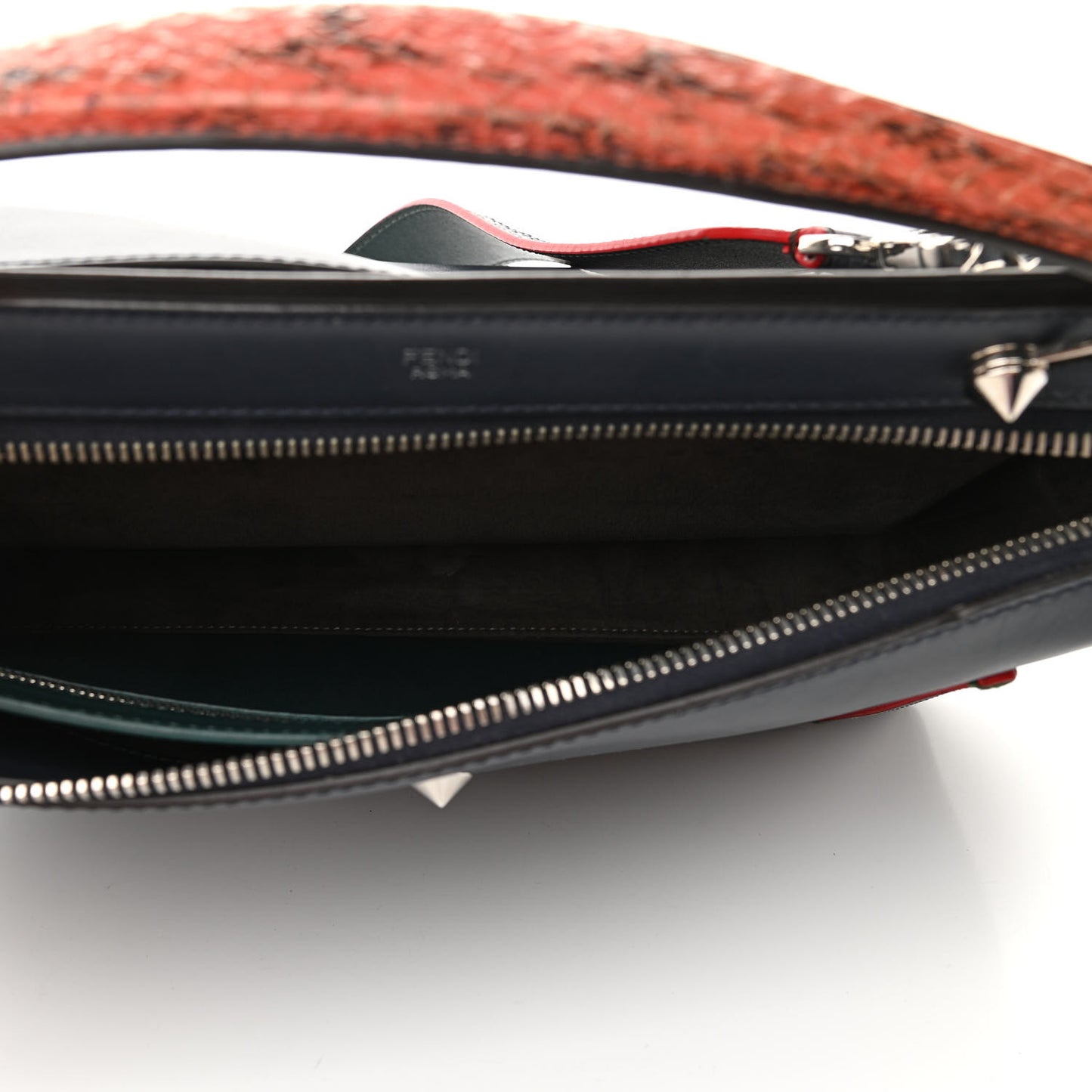 Vitello Baltico Dolce Elaphe DotCom Satchel Lavagna Ortensia Multicolor