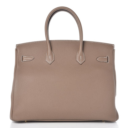 Hermes Togo Birkin 35 Etoupe 4 of 32