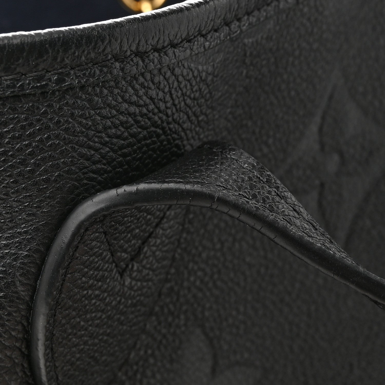 Louis Vuitton Empreinte Monogram Giant Neverfull MM Black 14 of 16