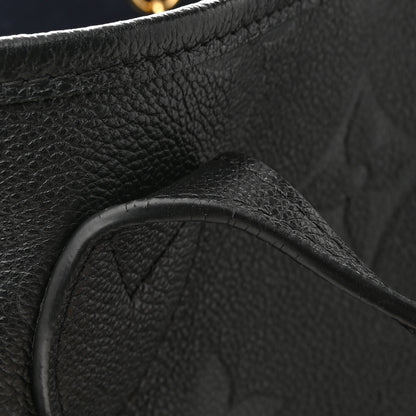Louis Vuitton Empreinte Monogram Giant Neverfull MM Black 14 of 16