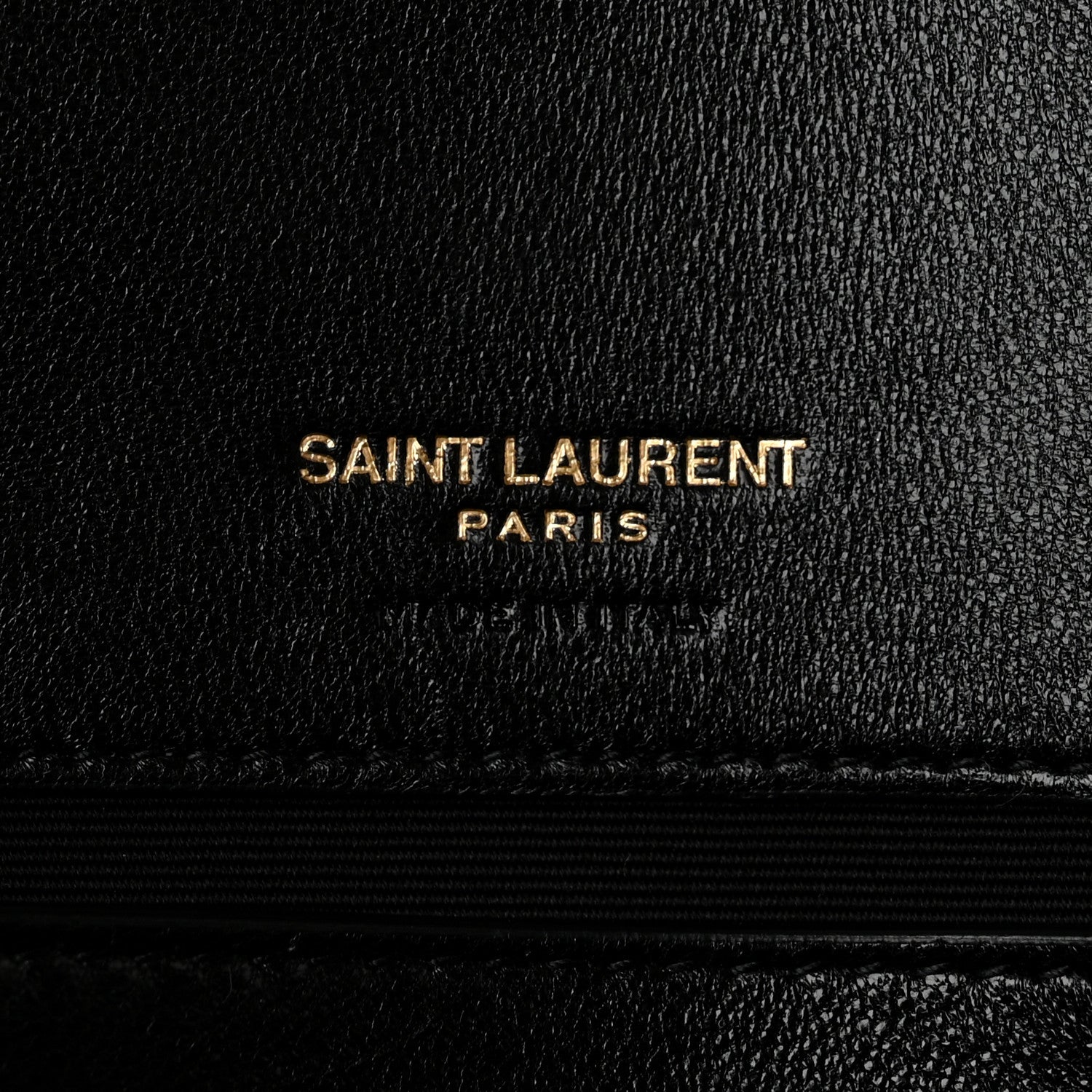 Saint Laurent Lambskin Chevron Quilted Small Loulou Black 7 of 12