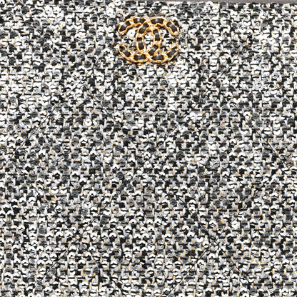 Chanel Sequins Medium 19 Pouch Silver 8 of 8