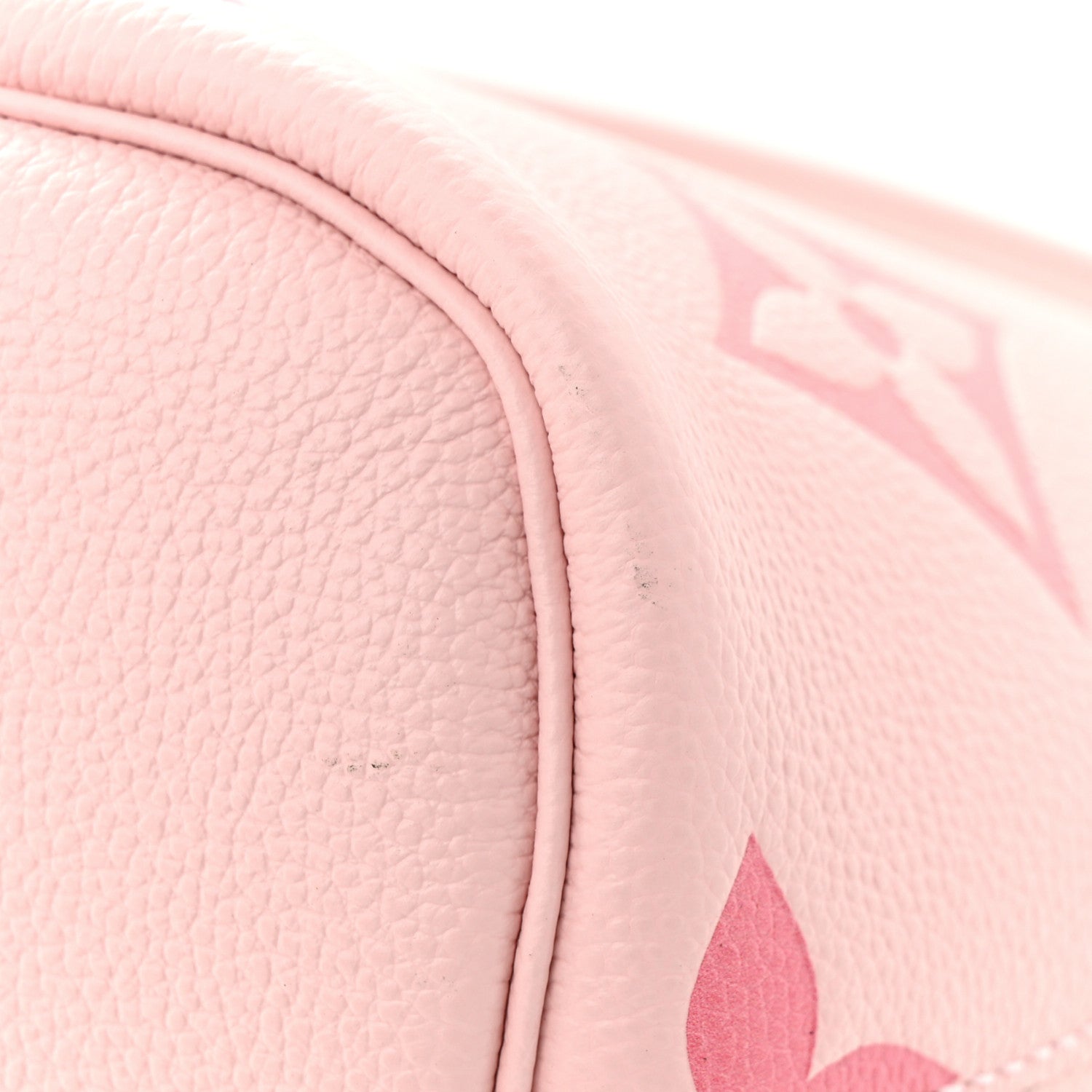 Louis Vuitton Empreinte Monogram Giant By The Pool Marshmallow Hobo PM Bouton De Rose 11 of 11