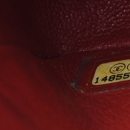 Chanel Caviar Quilted Medium Double Flap Red 7 of 15