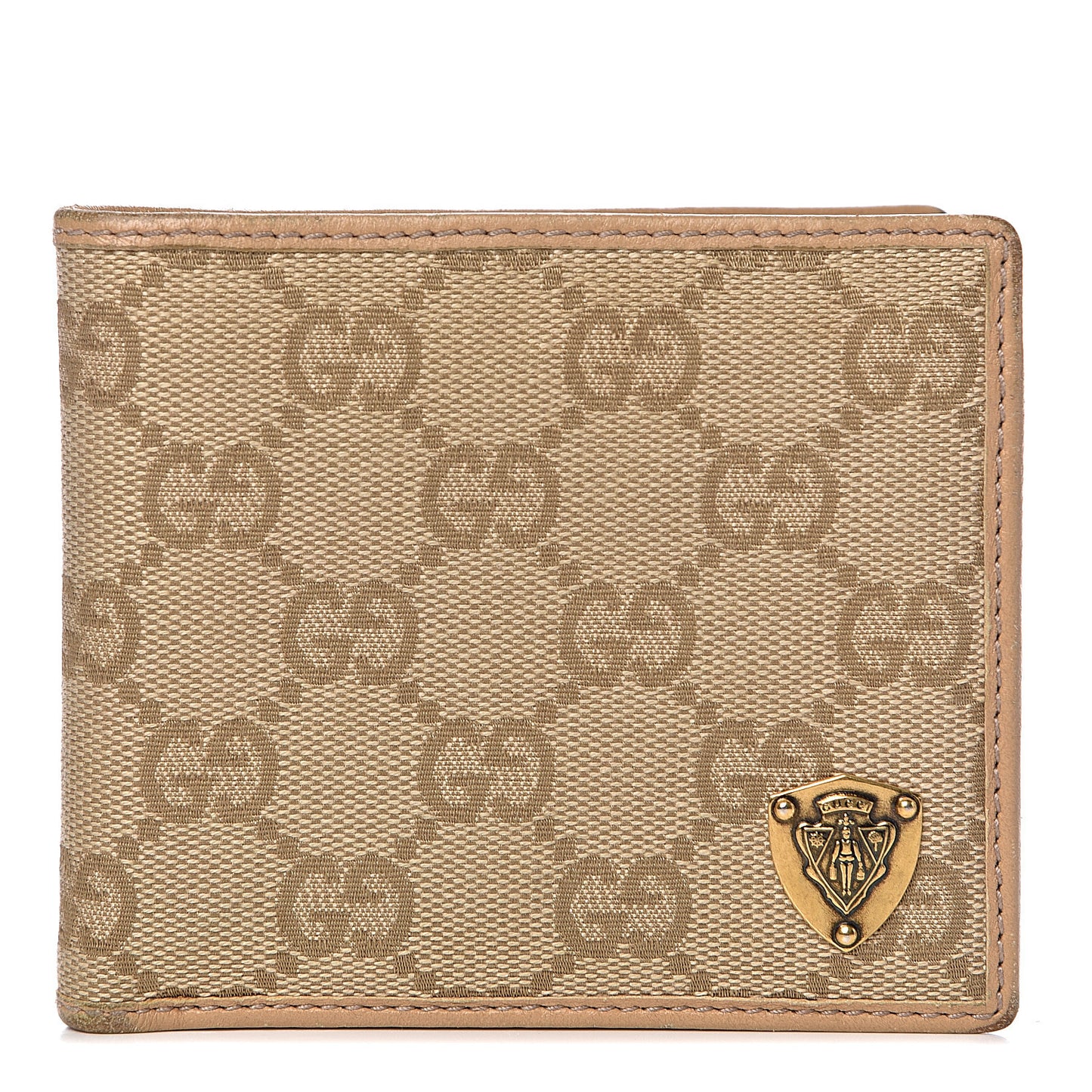 Mens Monogram Hysteria Bi-Fold Wallet Brown