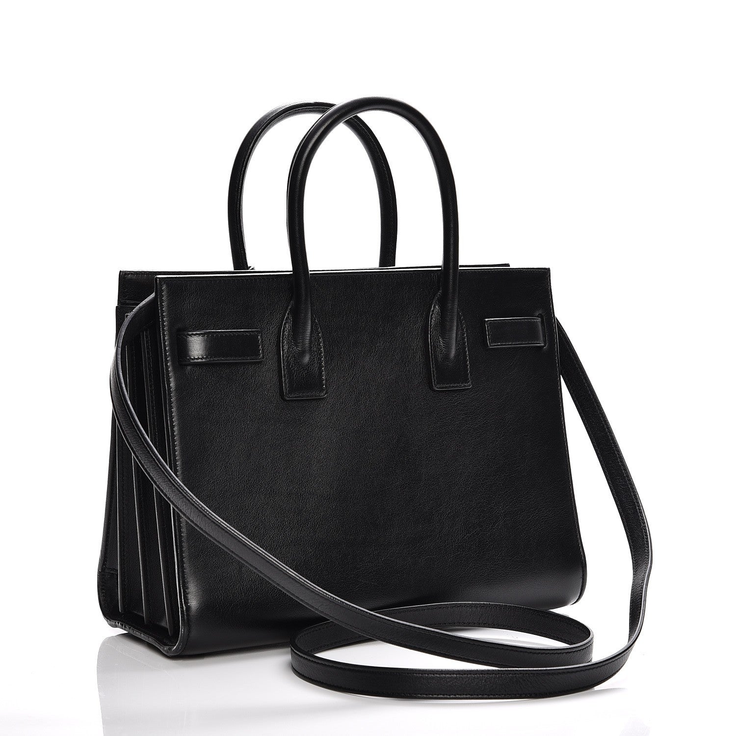 Saint Laurent Calfskin Baby Sac De Jour Black 4 of 8