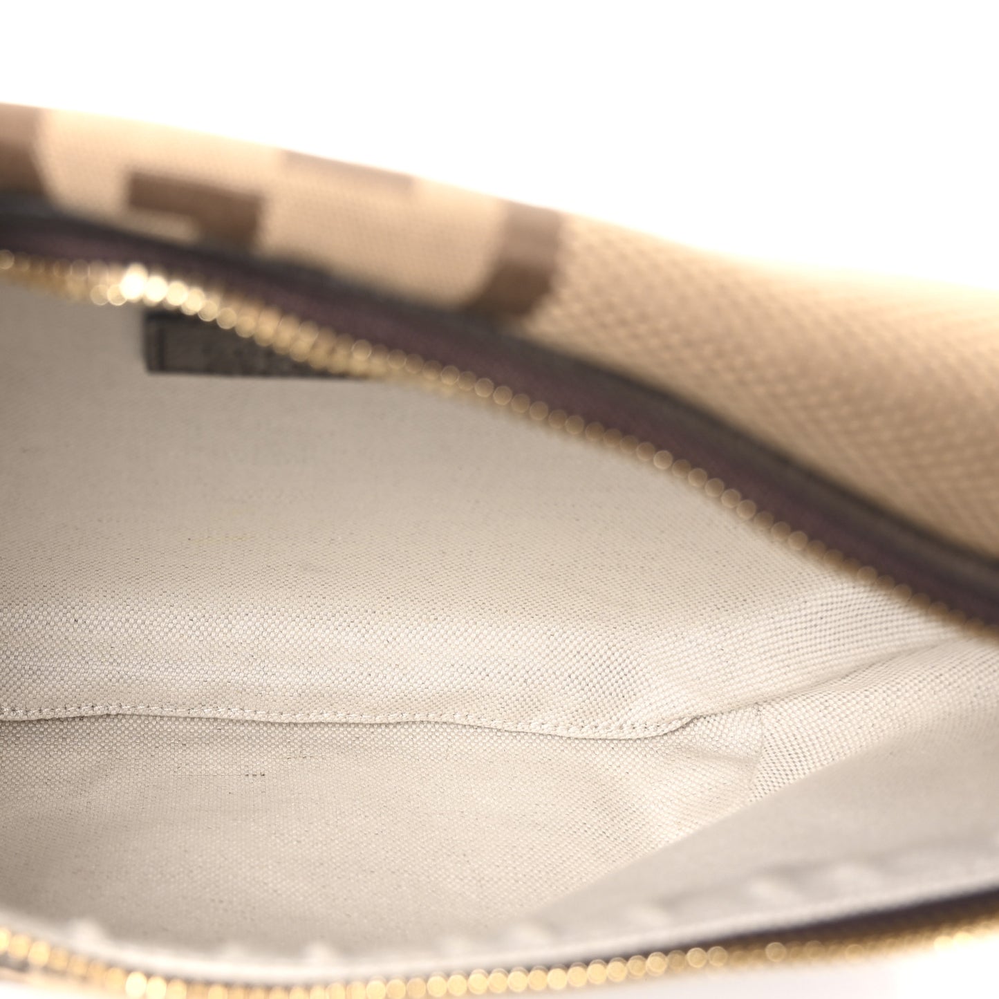 Monogram Jumbo GG Textured Dollar Calfskin Web Belt Bag Camel Ebony New Acero