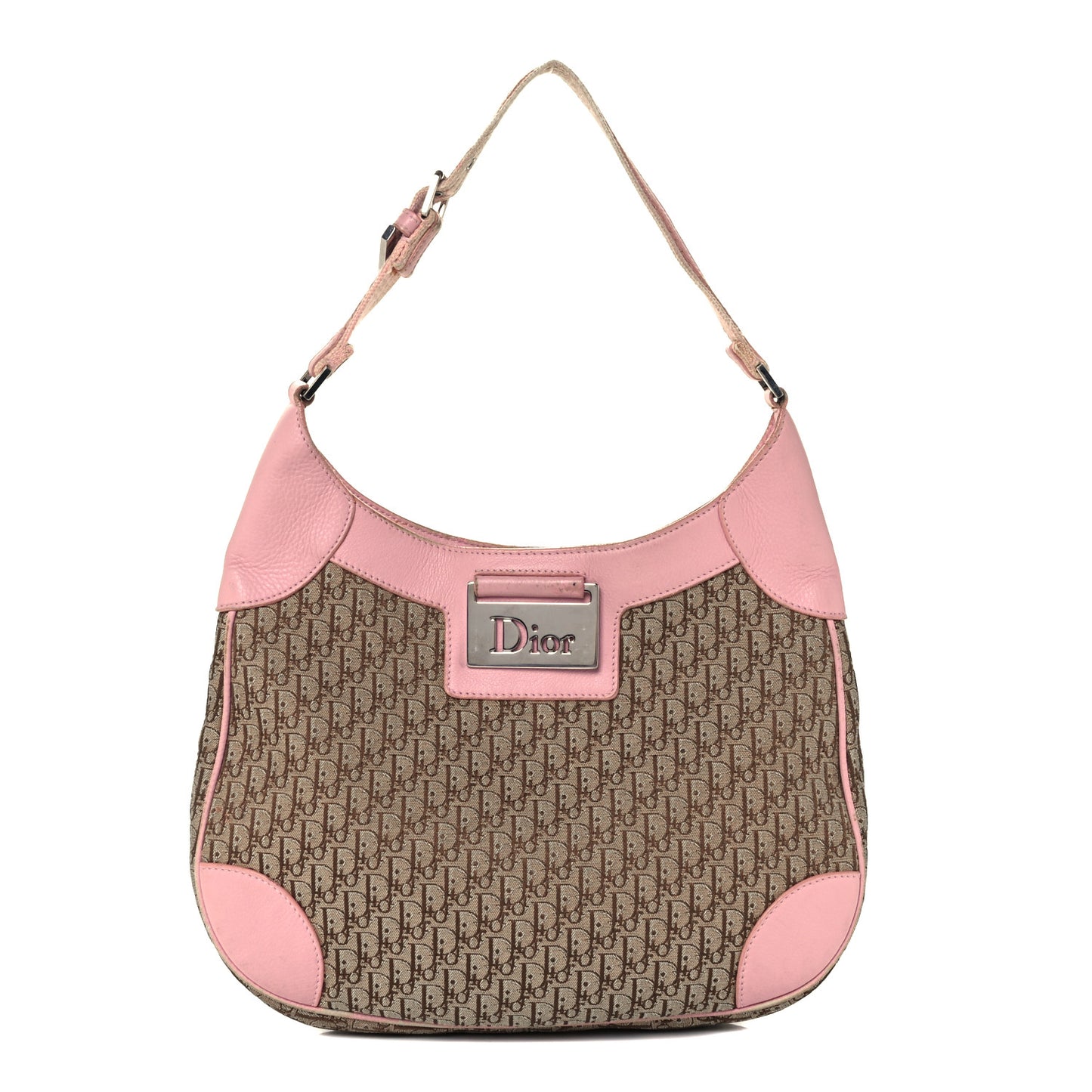Monogram Hobo Pink