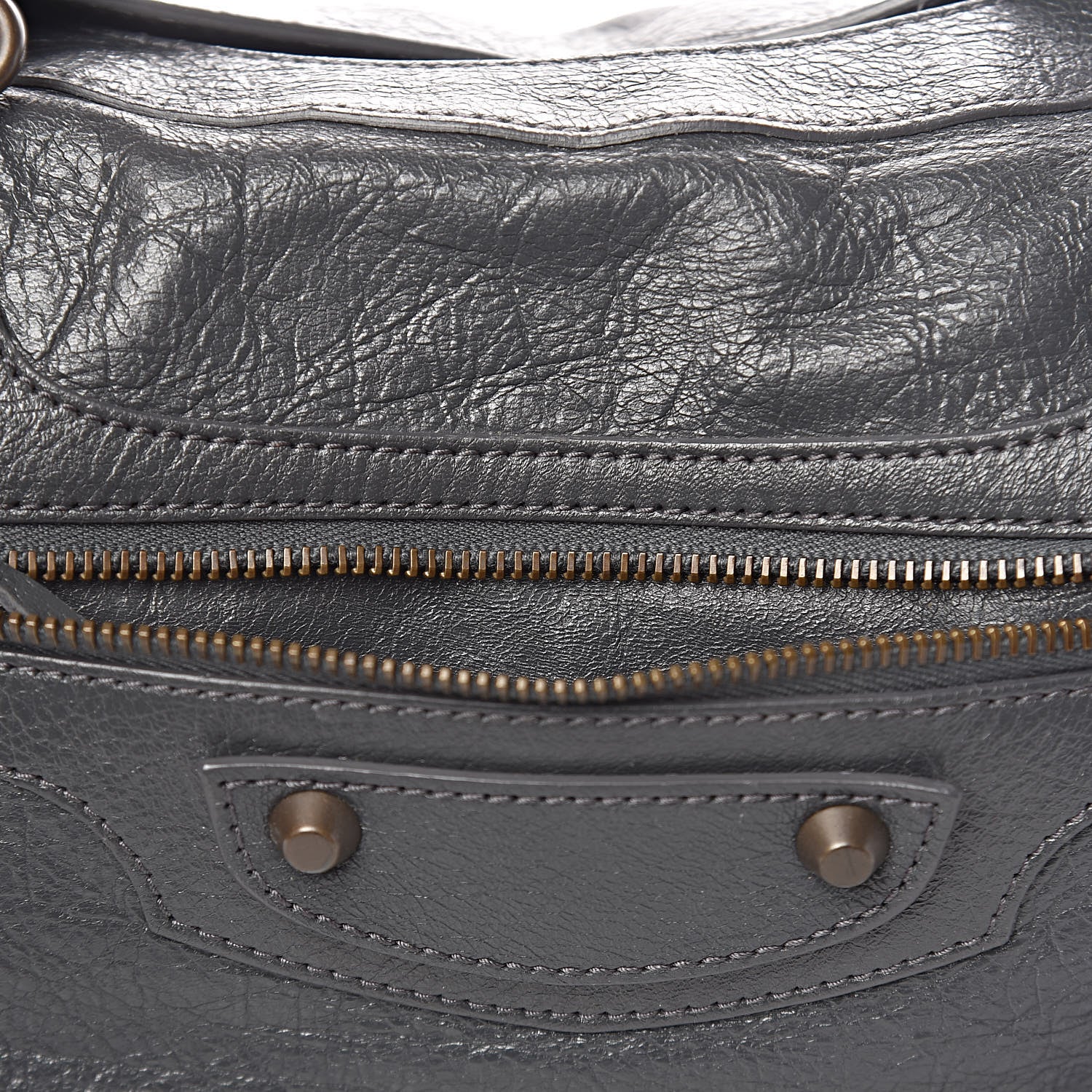Balenciaga Agneau Classic Hardware City Gris Fossile 14 of 14