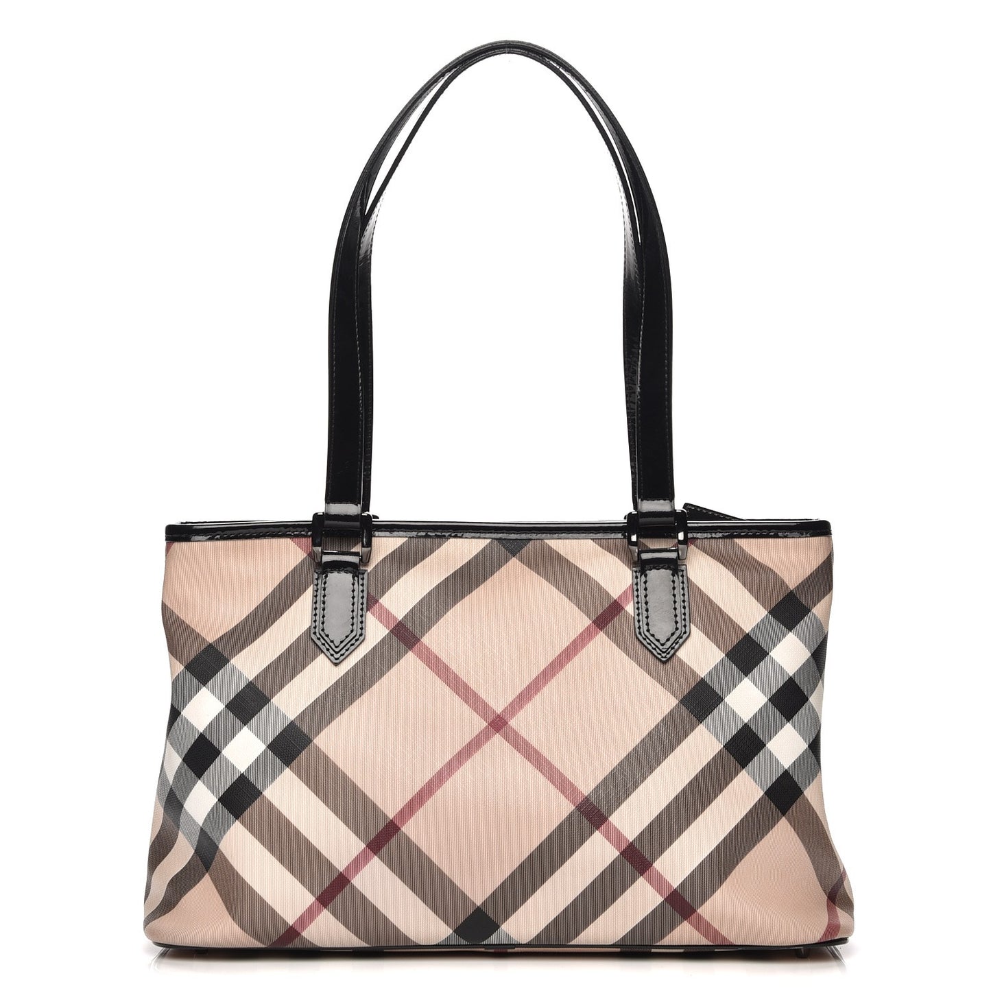 Supernova Check Regent Tote Black