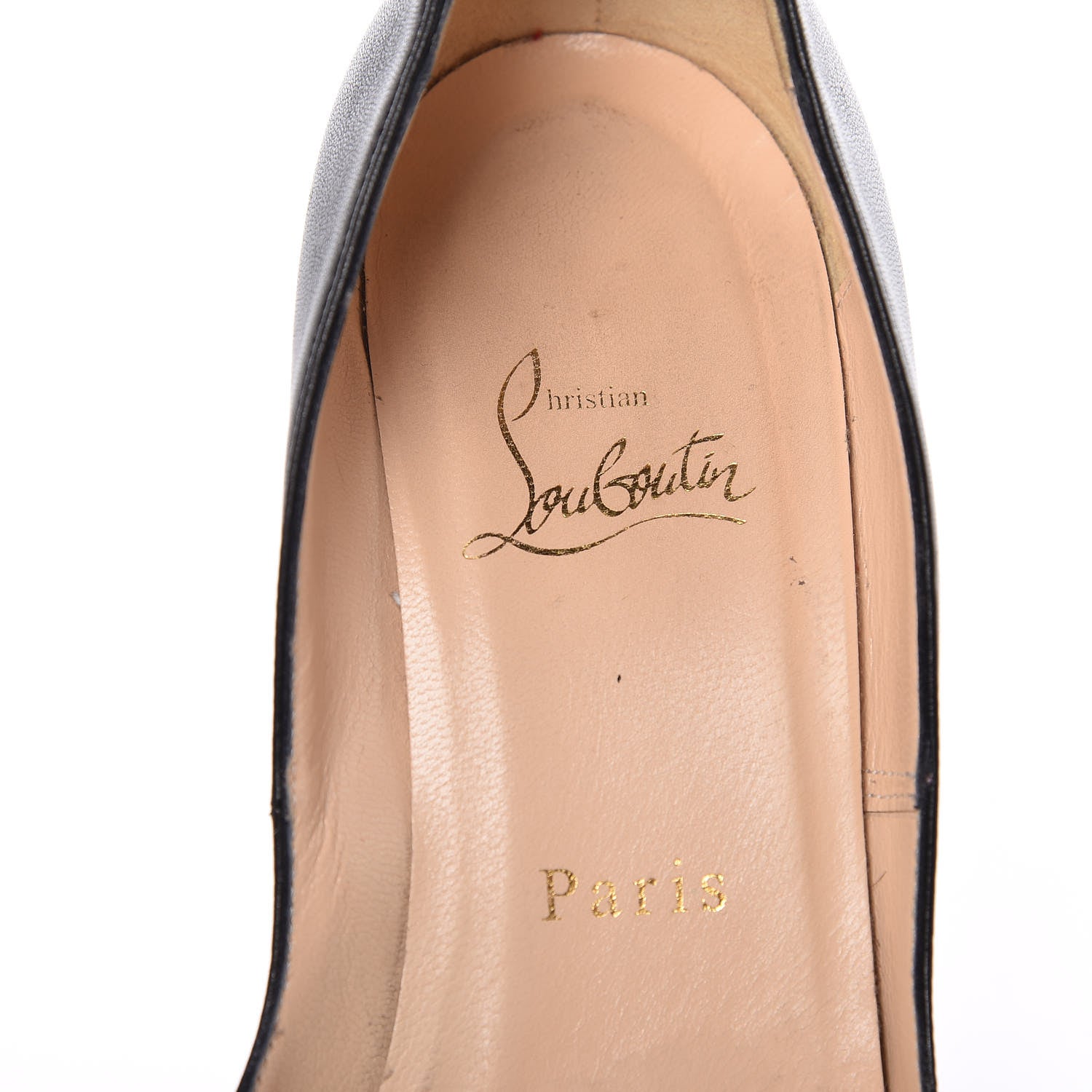 Christian Louboutin Kid Pigalle 100 Pumps 37 Black 9 of 18