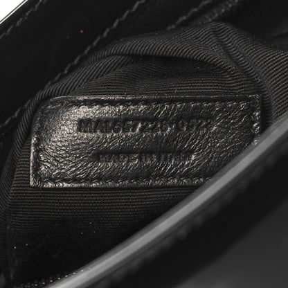Saint Laurent Patent Le 5 A 7 Monochrome Hobo Black 7 of 12