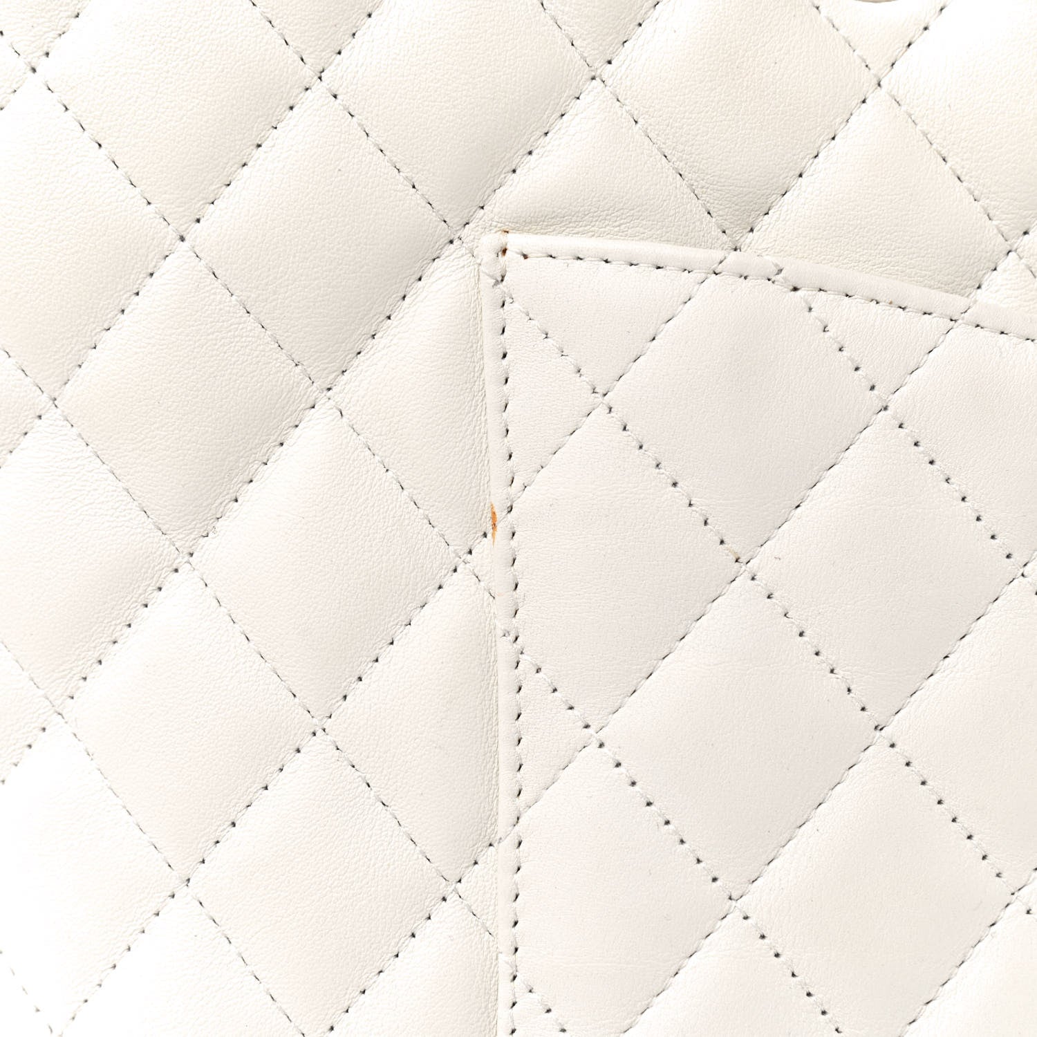 Chanel Calfskin Quilted Large Cambon Tote White Black 10 of 10