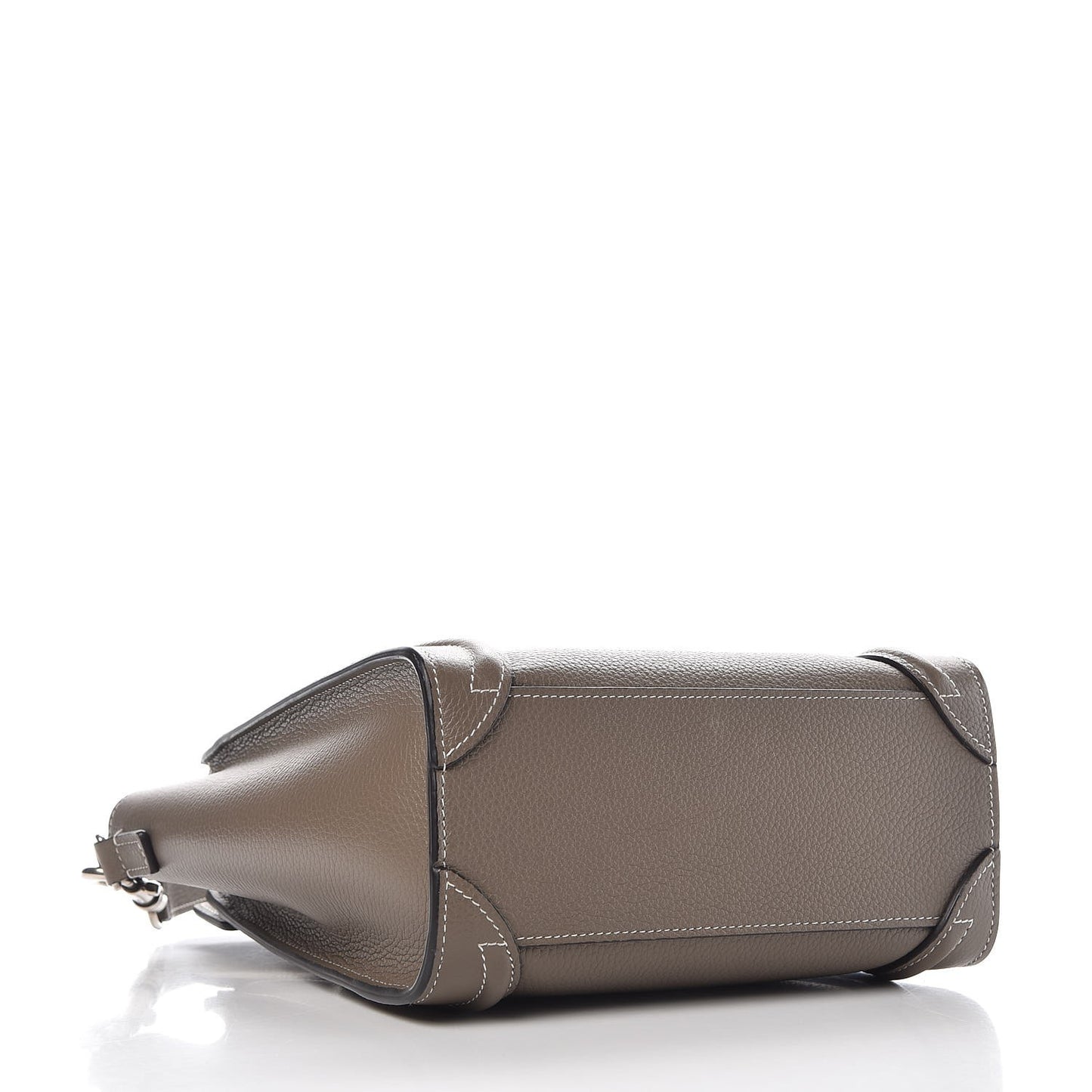 Drummed Calfskin Nano Luggage Souris
