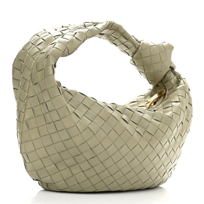 Bottega Veneta Nappa Intrecciato Teen Jodie Hobo Travertine 3 of 10