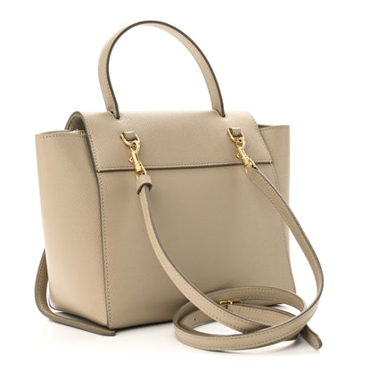 Celine Grained Calfskin Nano Belt Bag Light Taupe 3 of 10