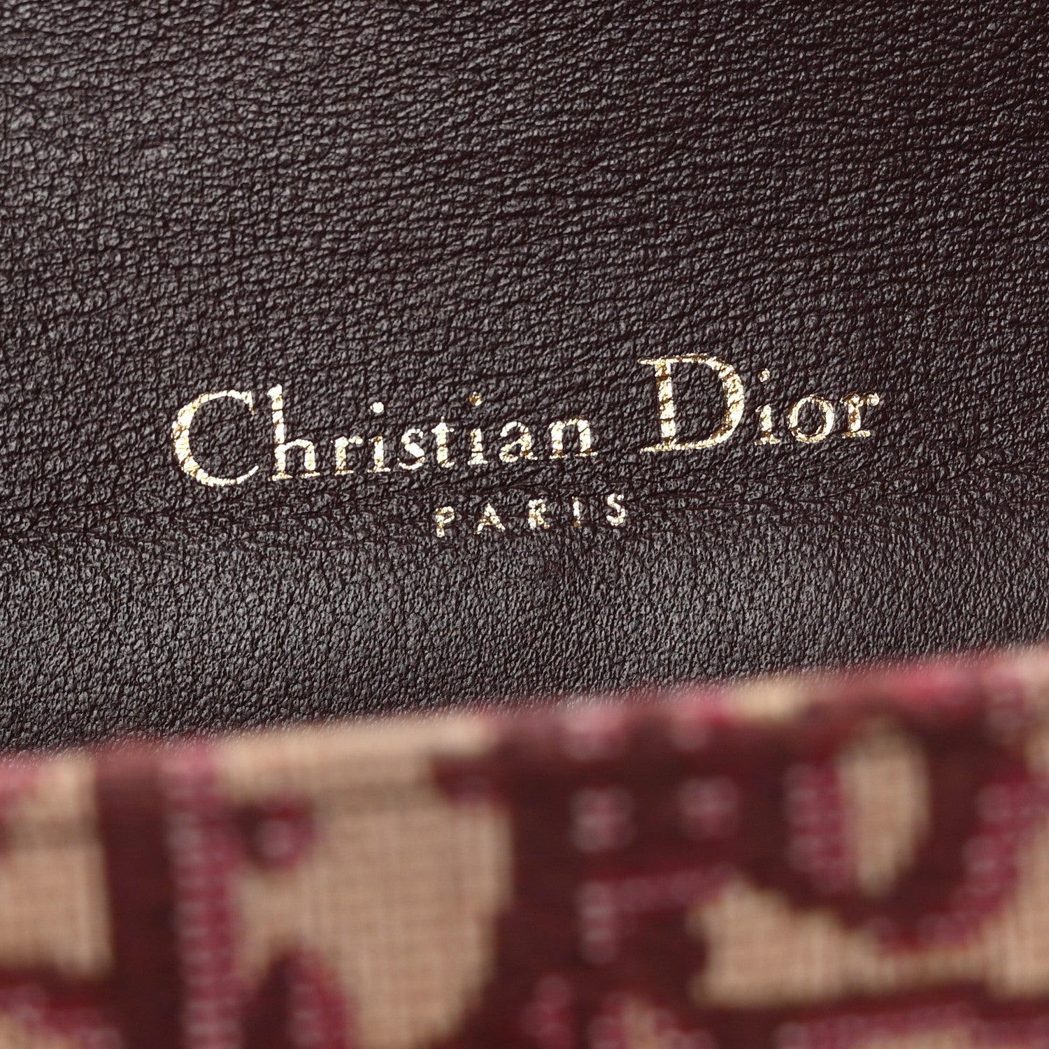 Christian Dior Oblique Saddle Belt Bag Bordeaux 6 of 11