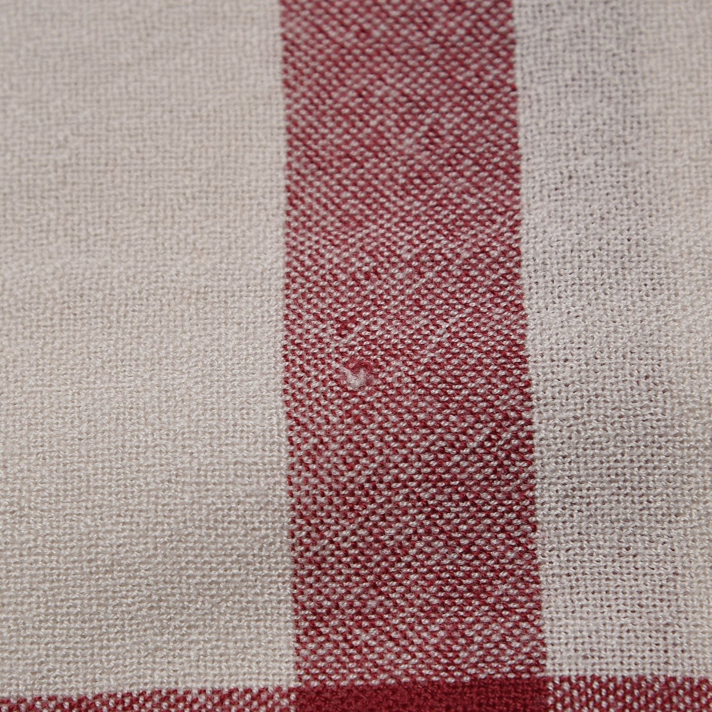 Merino Wool House Check Baby Blanket