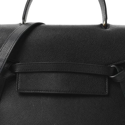 Celine Grained Calfskin Micro Belt Bag Black 8 of 10