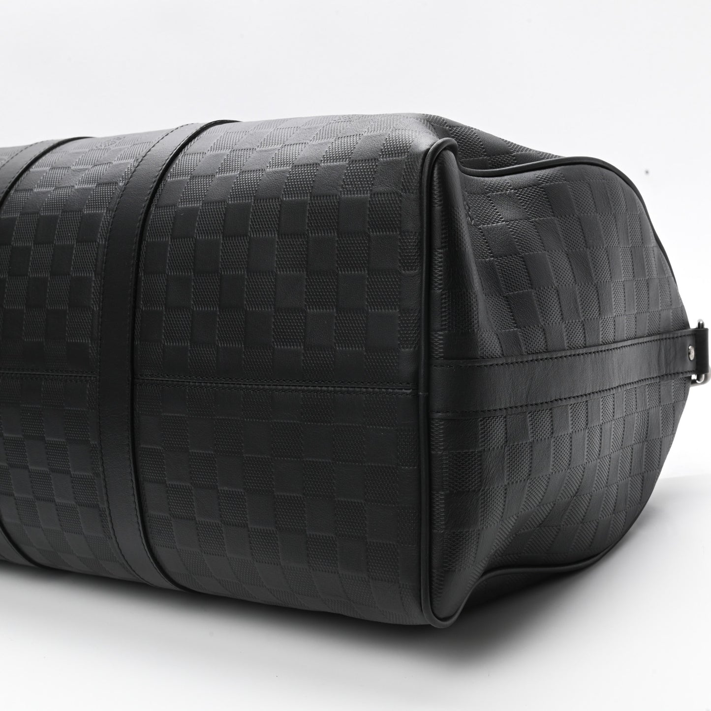 Damier Infini Keepall Bandouliere 45 Onyx