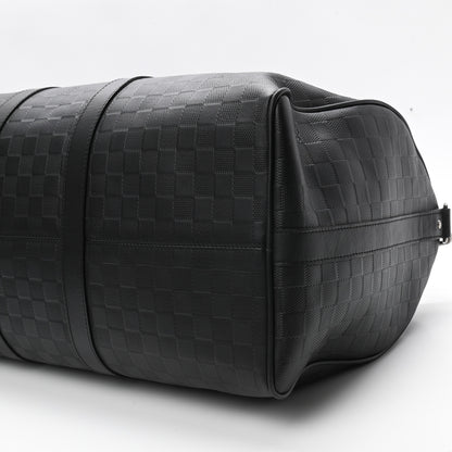 Louis Vuitton Damier Infini Keepall Bandouliere 45 Onyx 16 of 19
