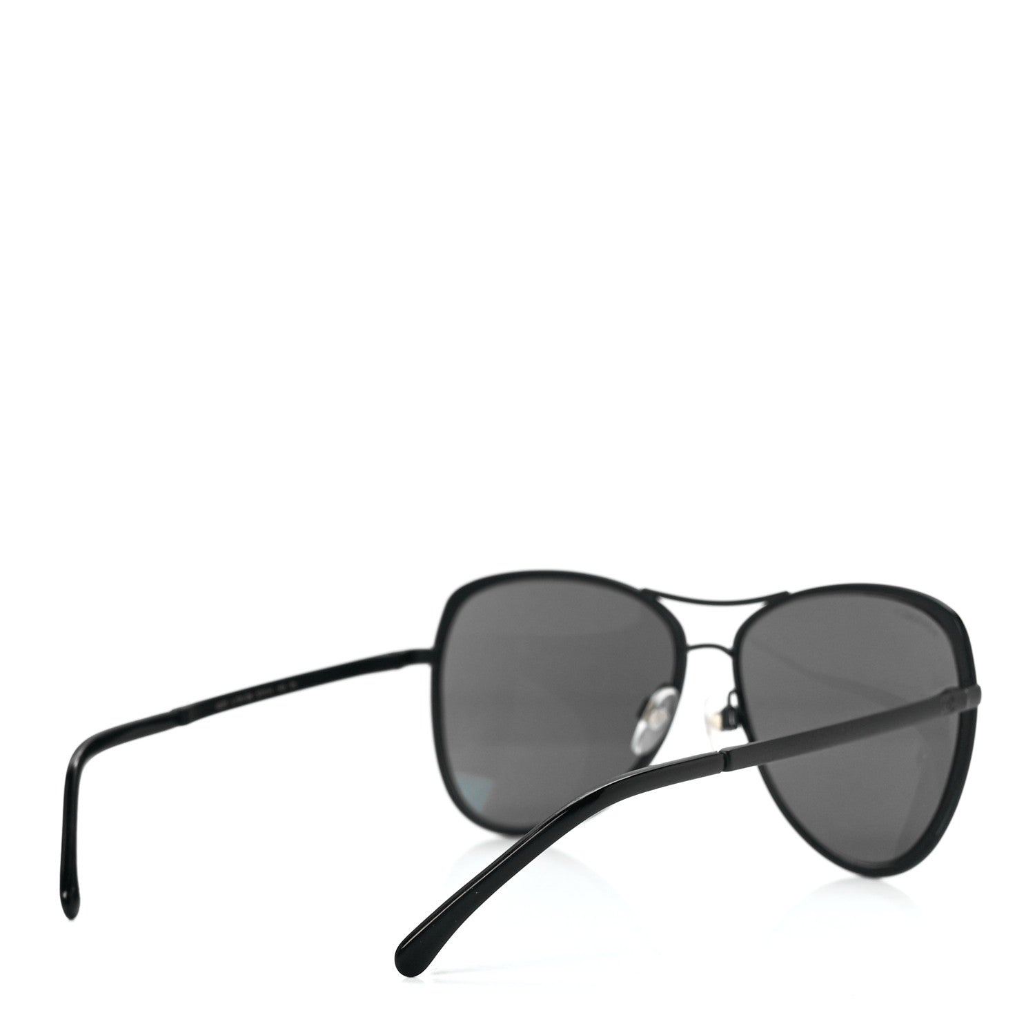 Chanel Pilot Summer Aviator Sunglasses 4223 Black 4 of 8
