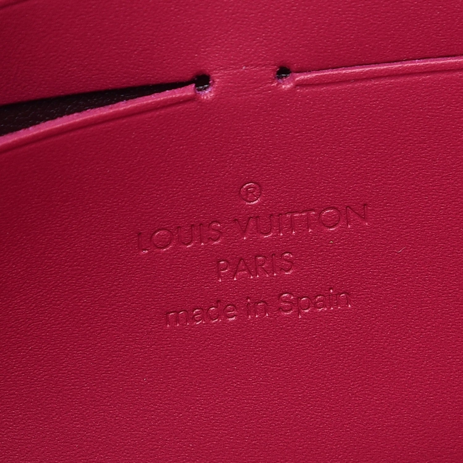 Louis Vuitton Vernis Zippy Wallet Pomme D'Amour 6 of 8