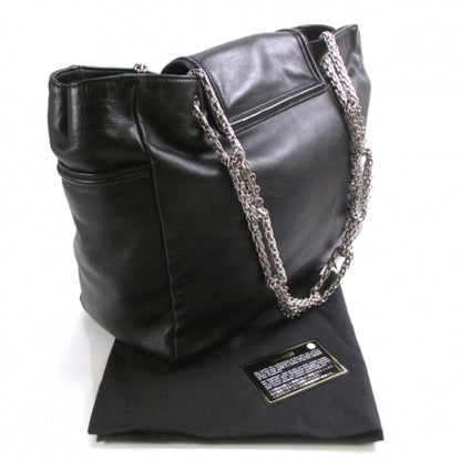 Chanel Leather Mademoiselle Lock Large Shopper Tote Black 3 of 12