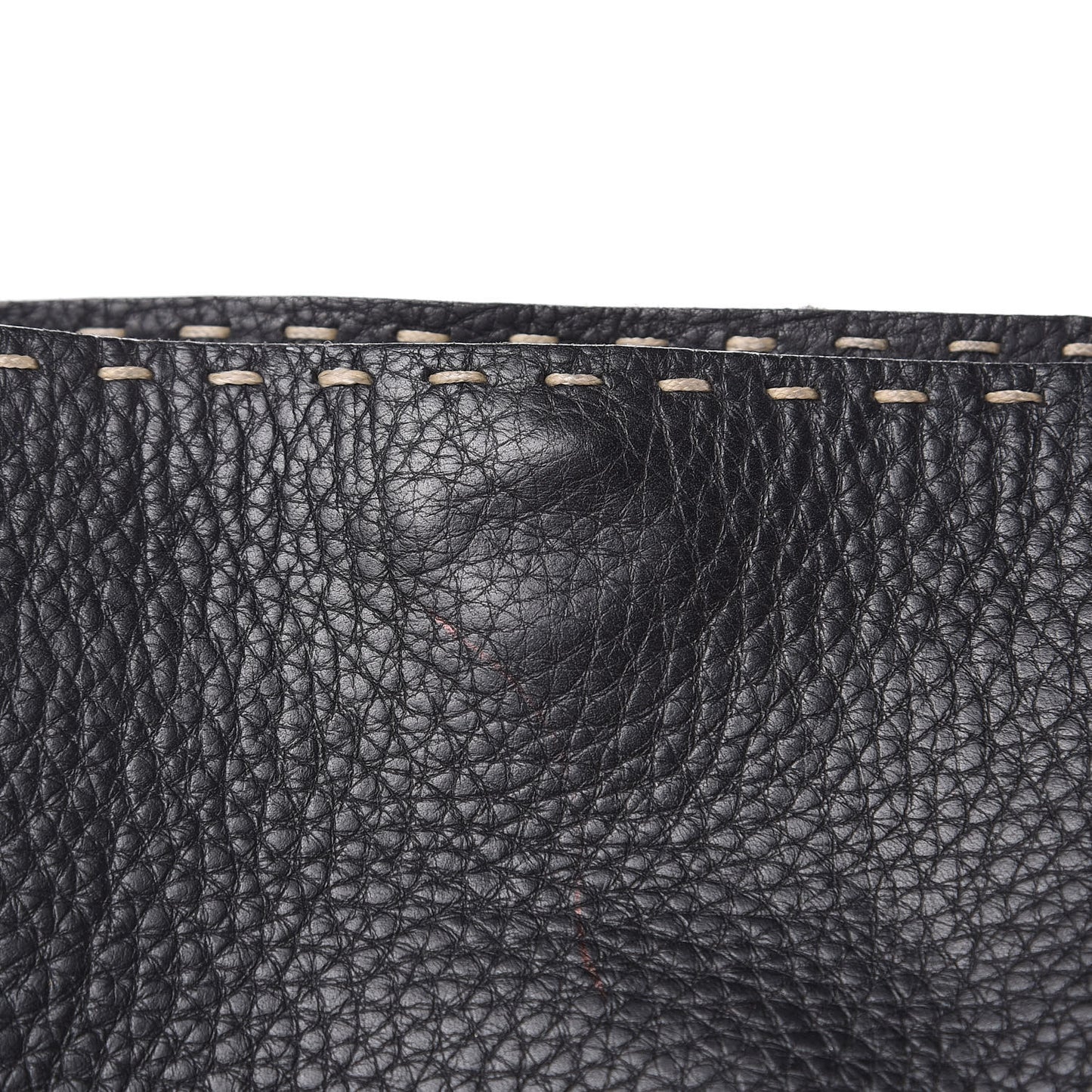 Calfskin Romano Selleria Crossbody Bag Black
