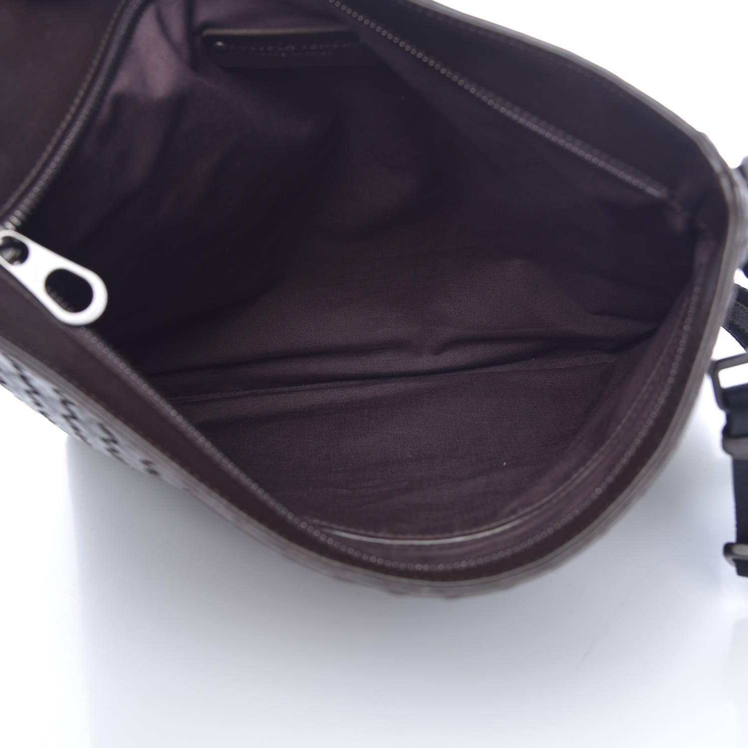 Bottega Veneta Nappa Intrecciato VN Crossbody Messenger Bag Ebano 5 of 8