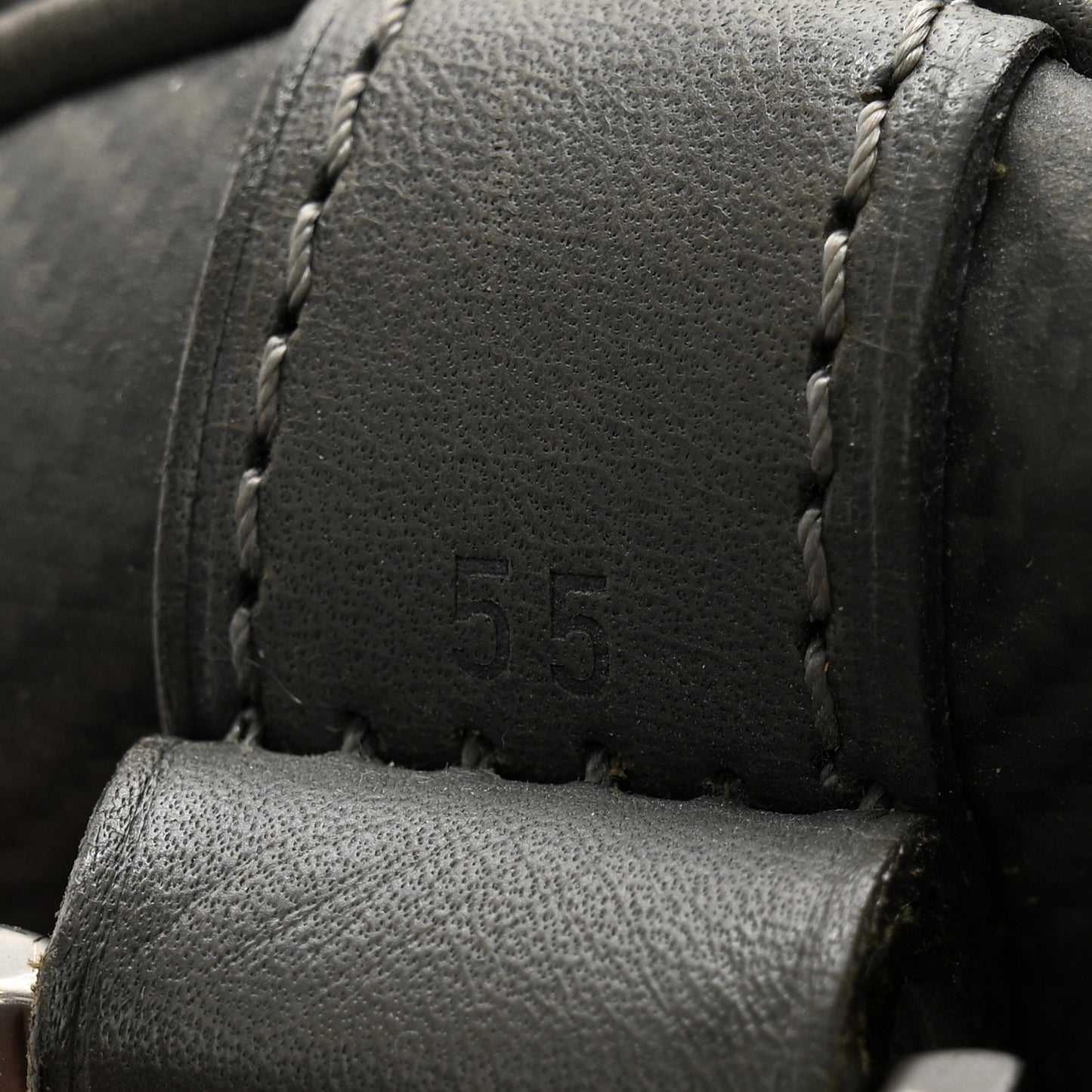Damier Carbone Keepall Bandouliere 55