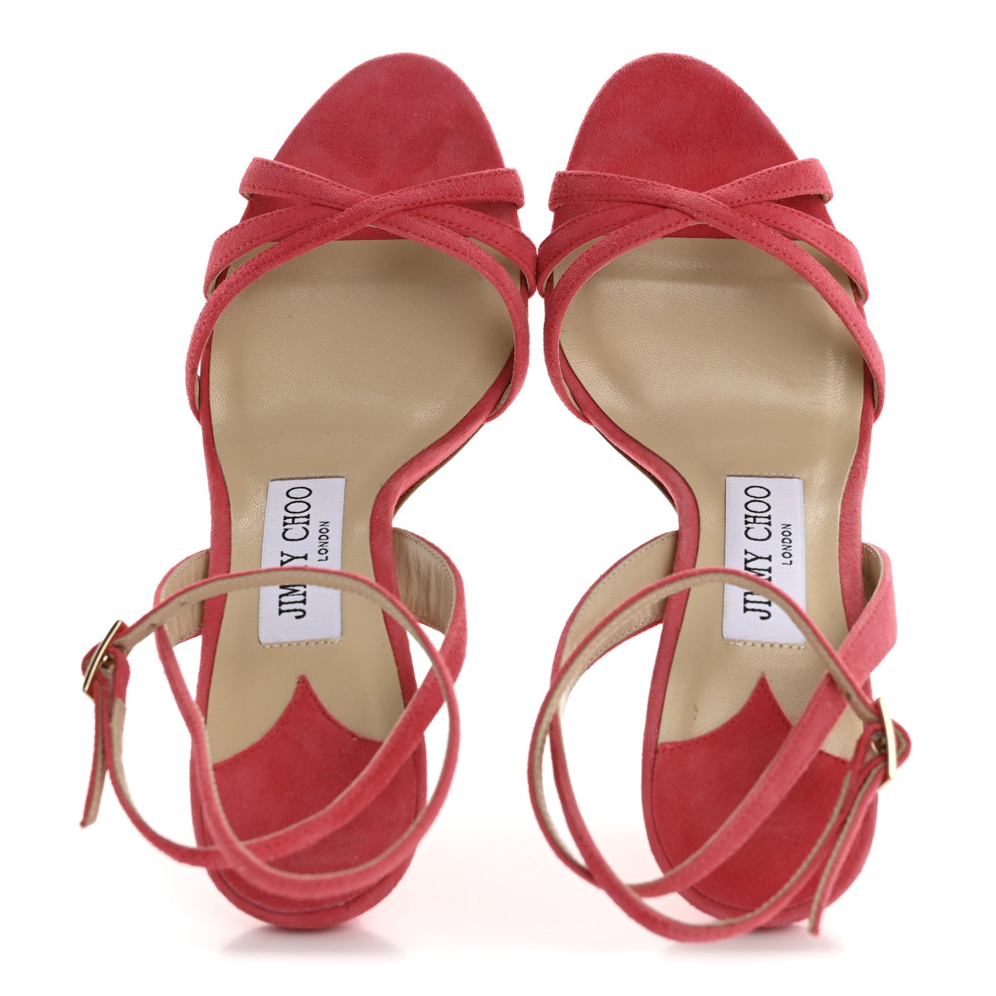 Suede Dielle 100 Mule Pumps 35 Coral