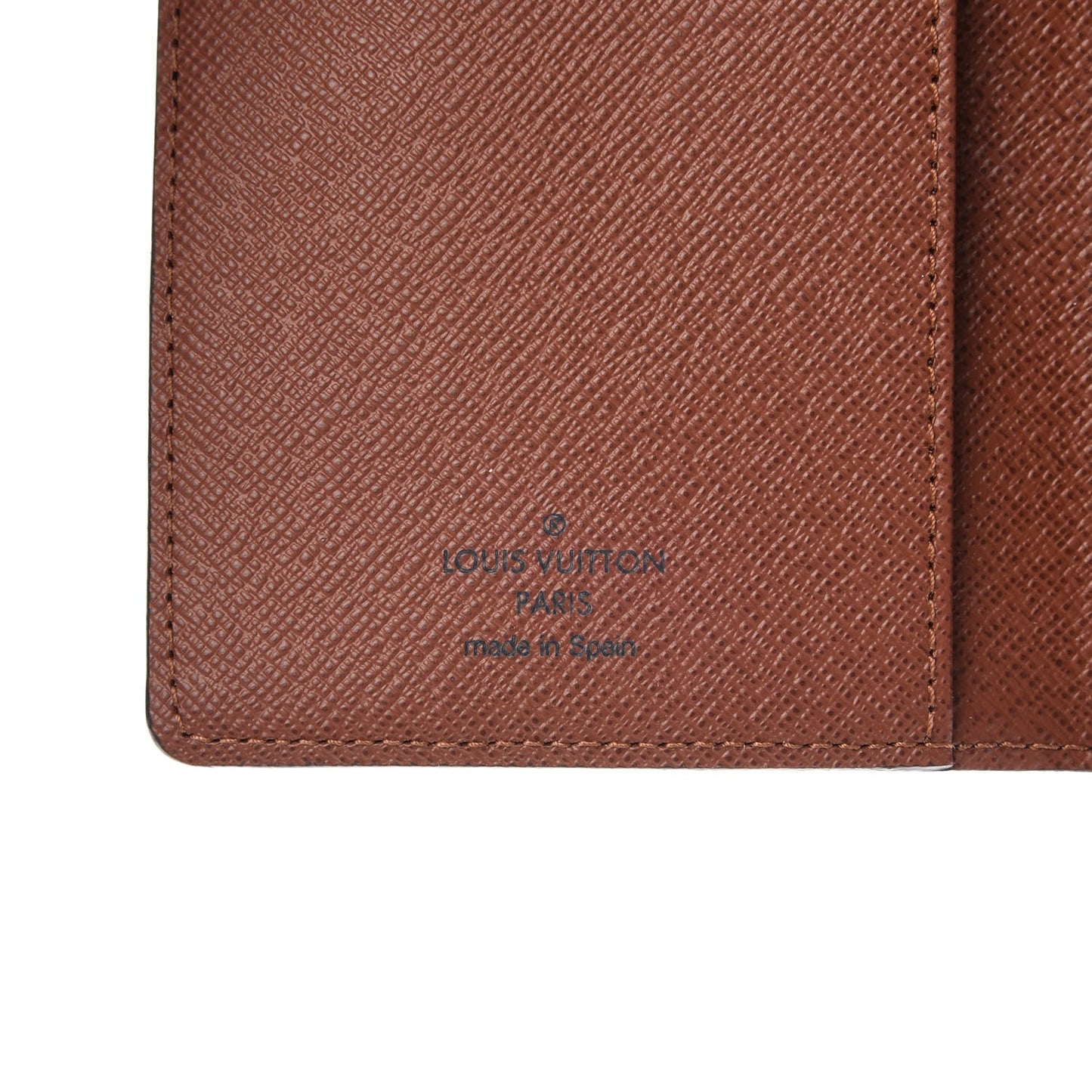 Monogram Pocket Agenda Cover
