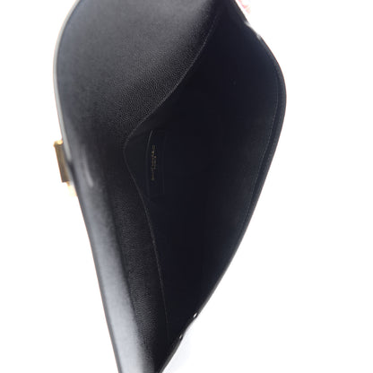 Saint Laurent Grain De Poudre Uptown Pouch Black 5 of 8