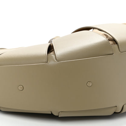 Bottega Veneta French Calfskin Large Shell Bag Taupe 7 of 8