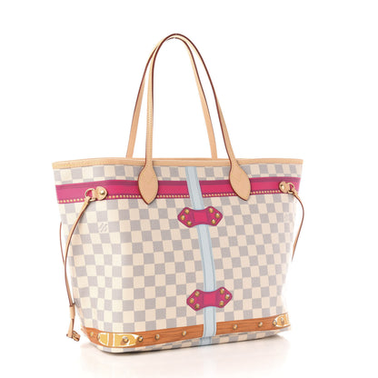 Louis Vuitton Damier Azur Summer Trunks Miami Neo Neverfull MM 3 of 10