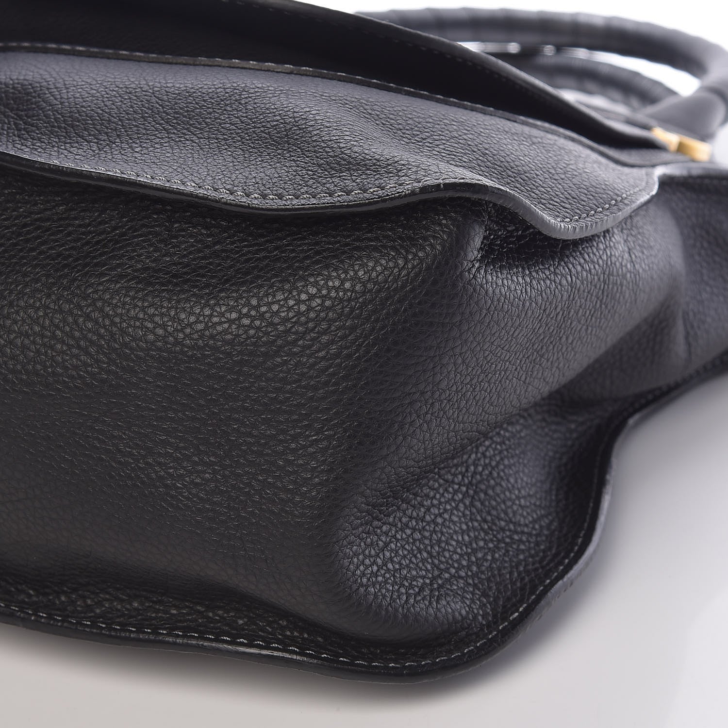 Chloe Calfskin Large Marcie Satchel Black 8 of 10