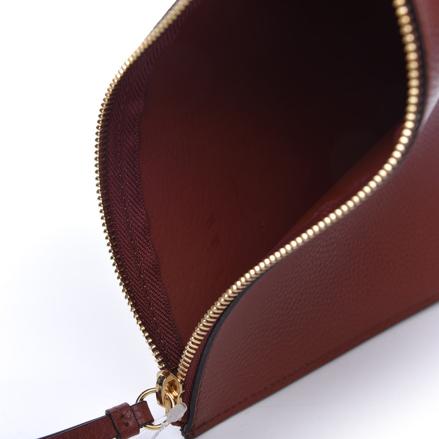 Smooth Grained Calfskin Medium Aby Tote Sepia Brown