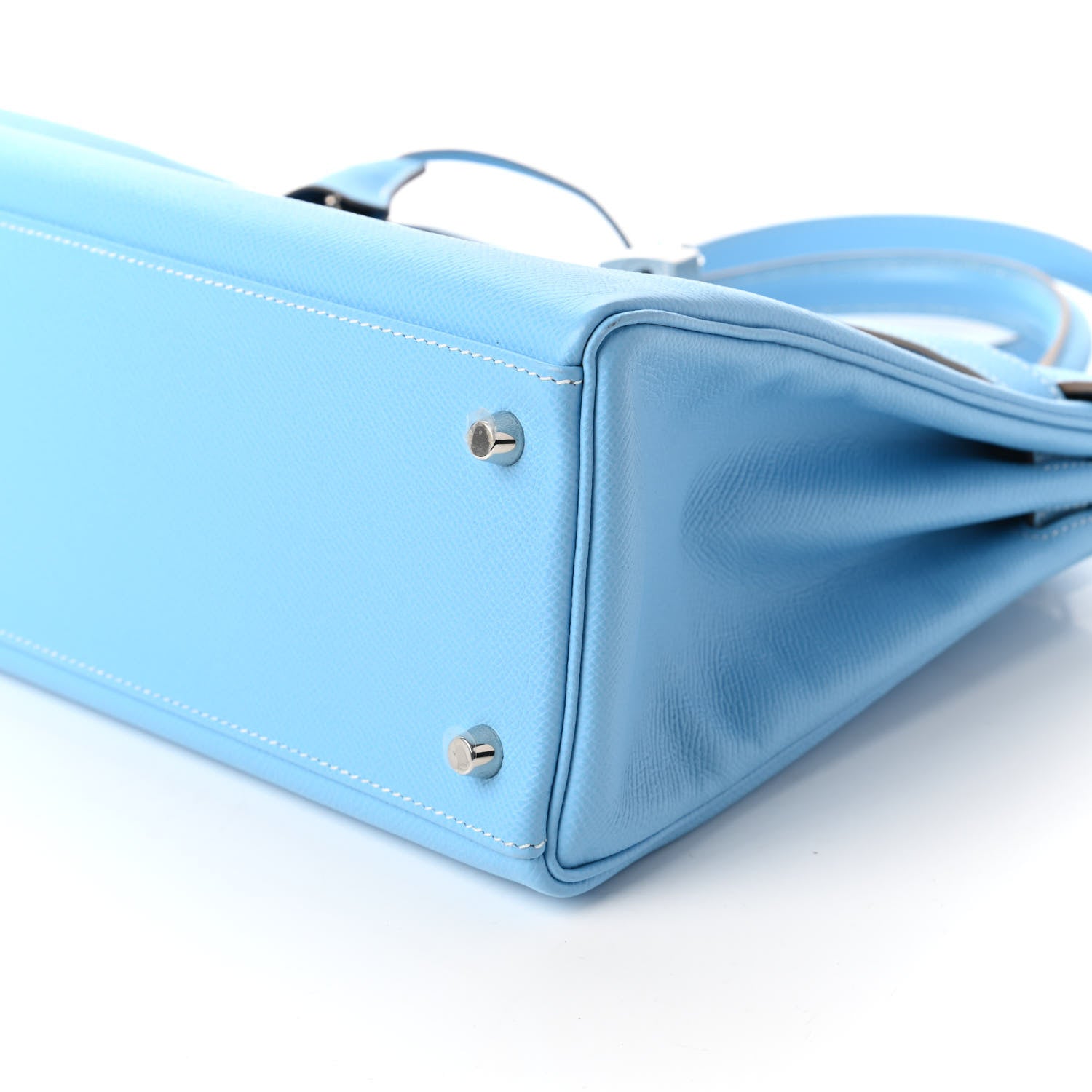Hermes Epsom Candy Kelly Retourne 32 Celeste Mykonos 7 of 11