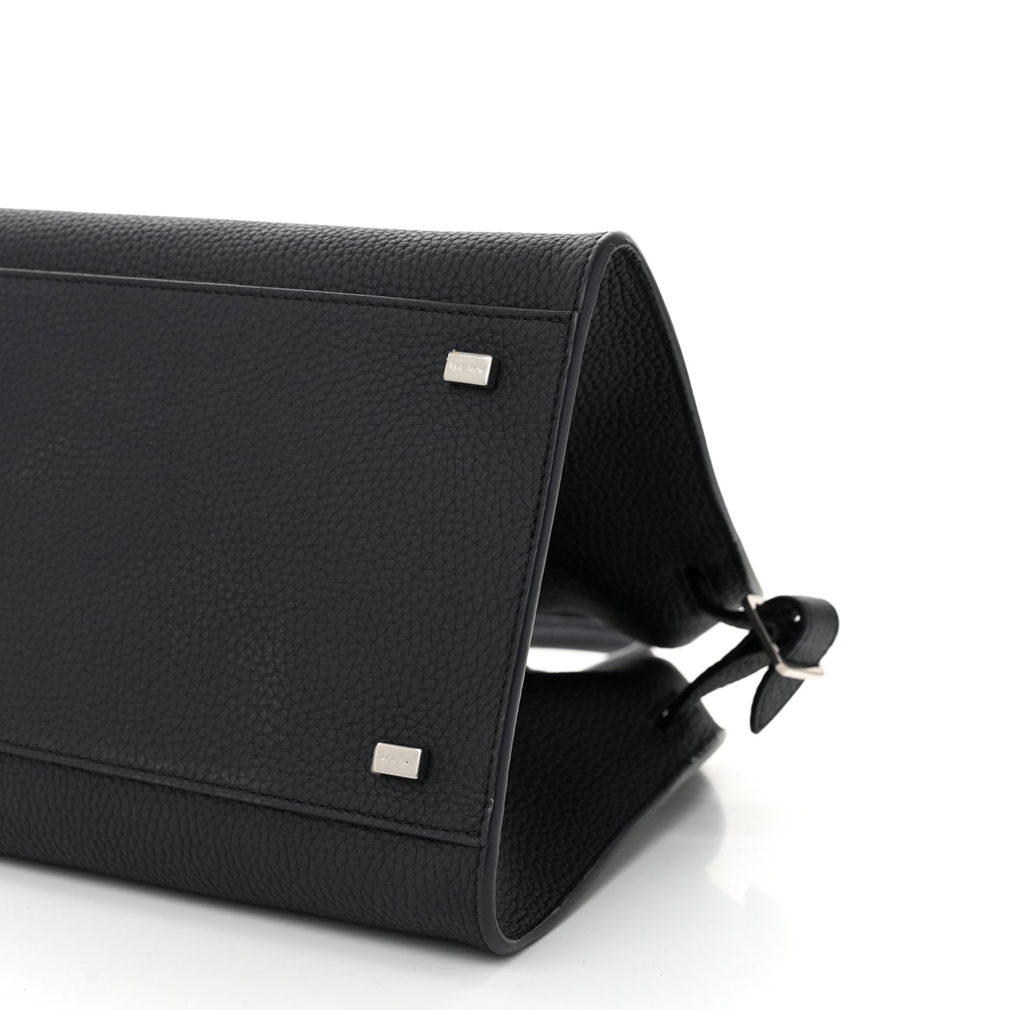 Matte Grained Calfskin Soft Margaux 12 Dark Navy