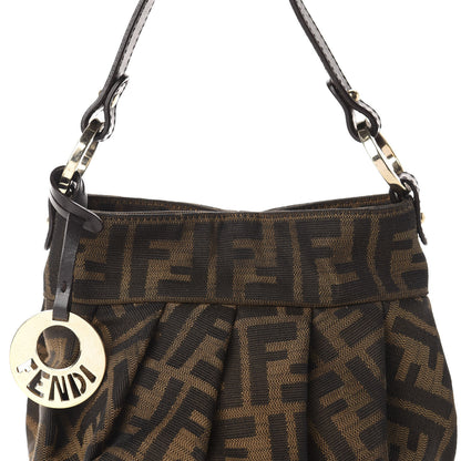 Fendi Zucca Mini Chef Hobo Tobacco 10 of 10