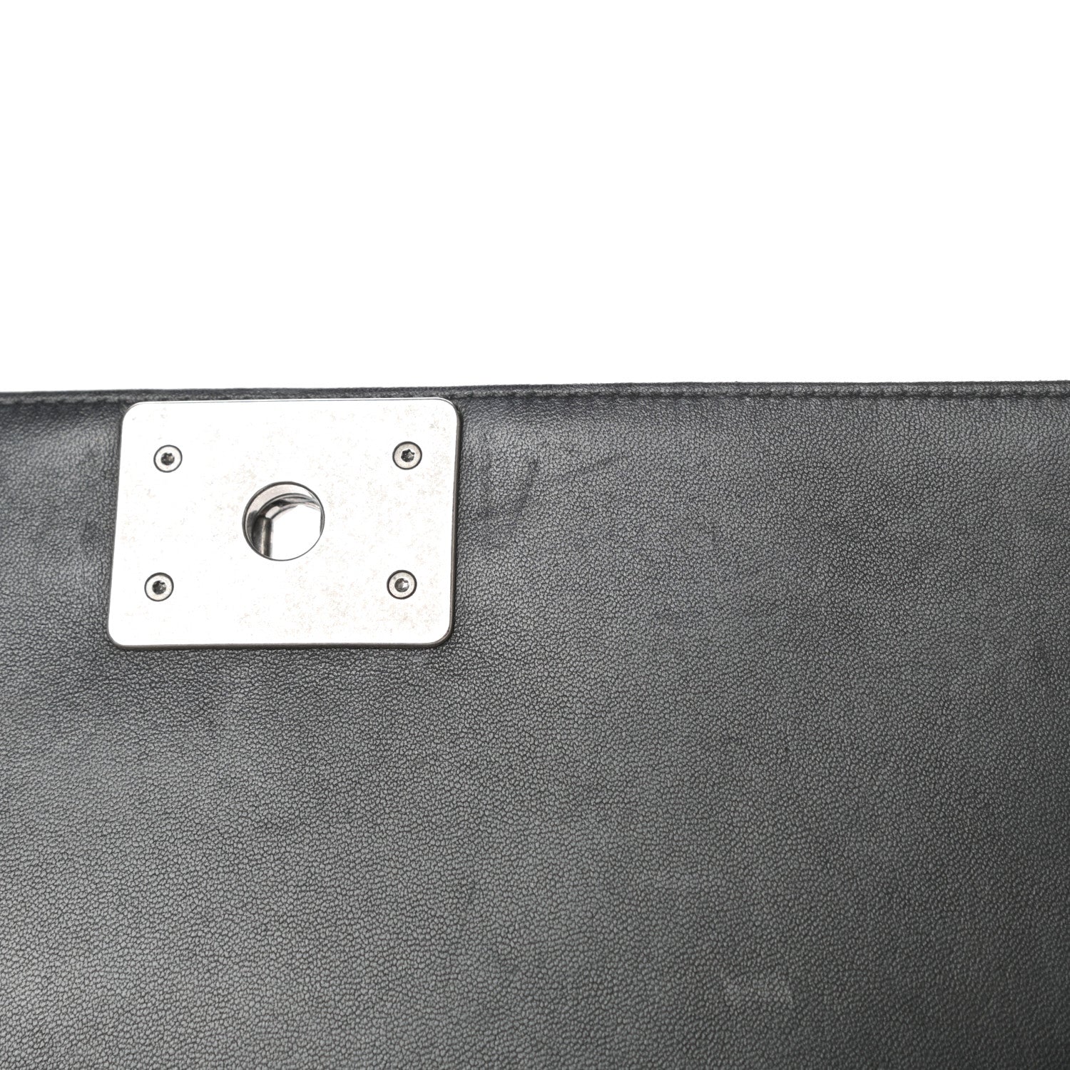 Chanel Lambskin Quilted Medium Boy Flap Black 15 of 19