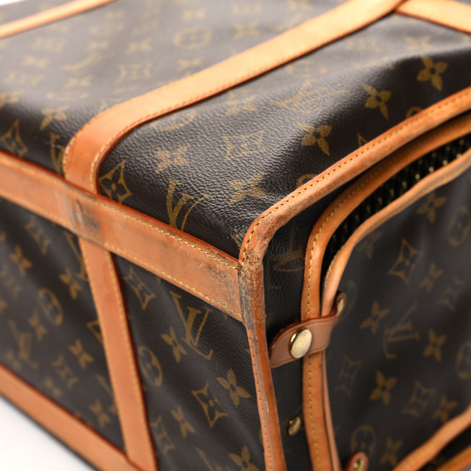 Louis Vuitton Monogram Sac Chien 40 Pet Carrier 9 of 14