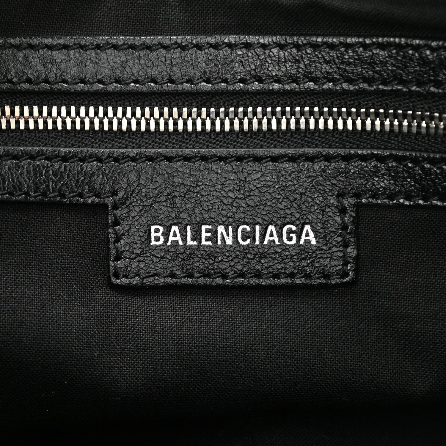 Balenciaga Agneau Arena Small Le Cagole Shoulder Bag Black 7 of 11